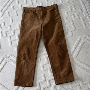 Women's Corduroy cropped pants